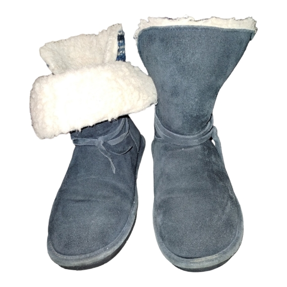 Navy blue Bearpaw boots size 8 - Picture 5 of 13